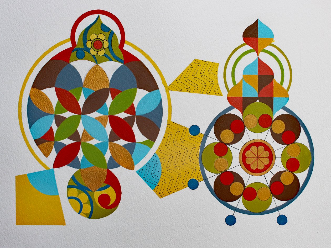 Pirinç Üzerine Beyaz #5 by Frances Ferdinands