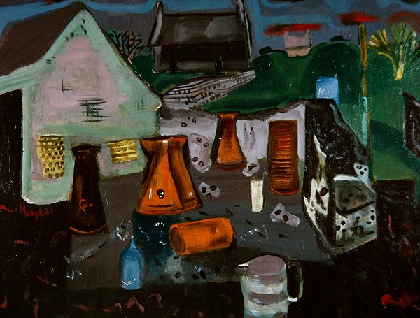 Süt Çiftliği, 1930 dolayları (tuval üzerine yağlı boya) by Frances Hodgkins