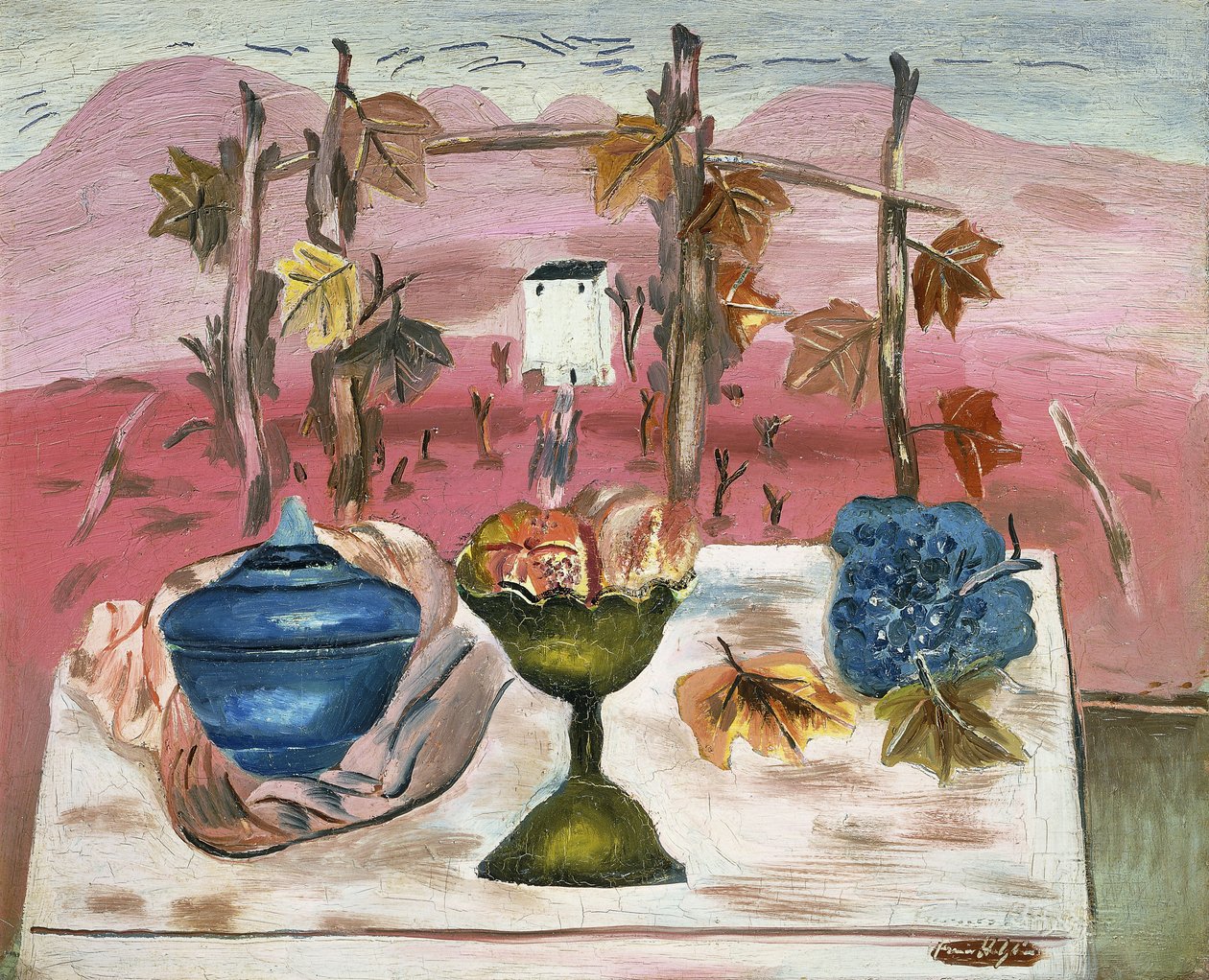 Akşam, c.1923 (tuval üzerine yağlı boya) by Frances Hodgkins