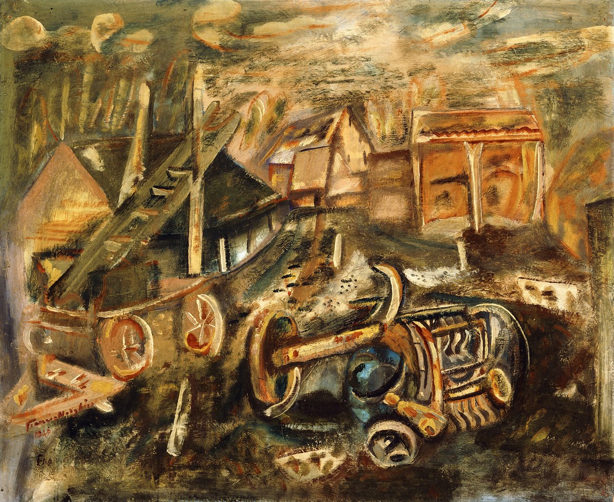 Çiftlik Bahçesi, Essex by Frances Hodgkins