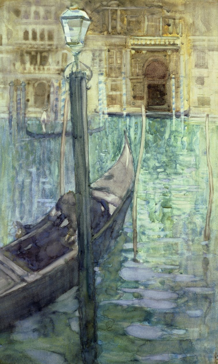 Venedik (kağıt üzerine sulu boya) by Frances Hodgkins