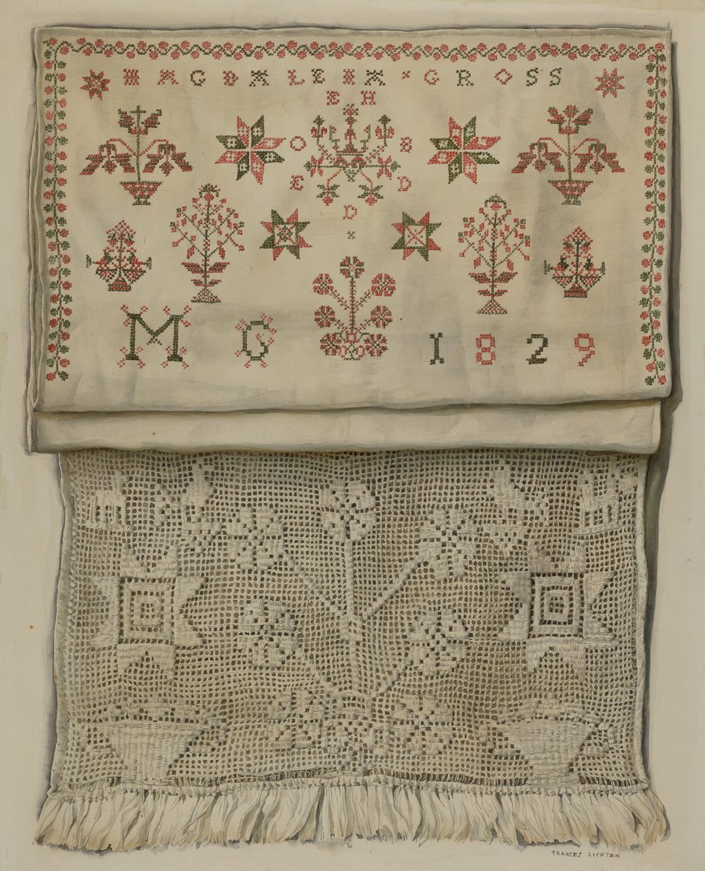 1829 Havluyu Göster by Frances Lichten