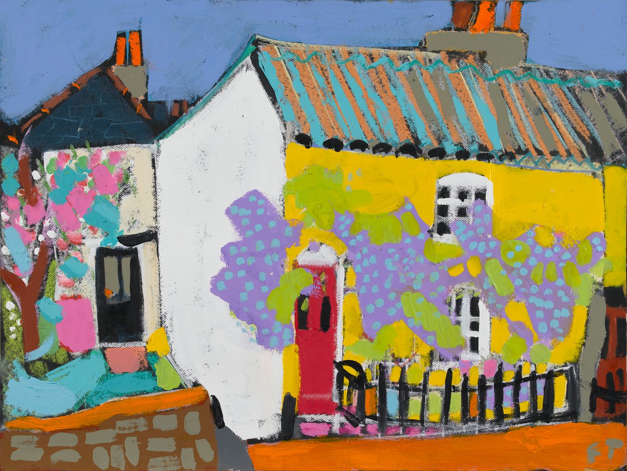 Little Royal Hill, 2010 (gemide yağ ve akrilik) by Frances Treanor