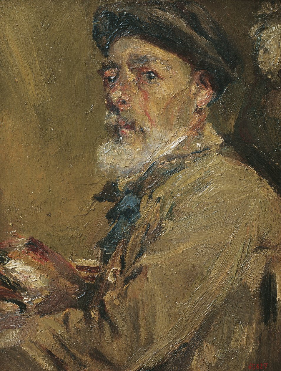 Kapaklı Otoportre by Francesc Gimeno