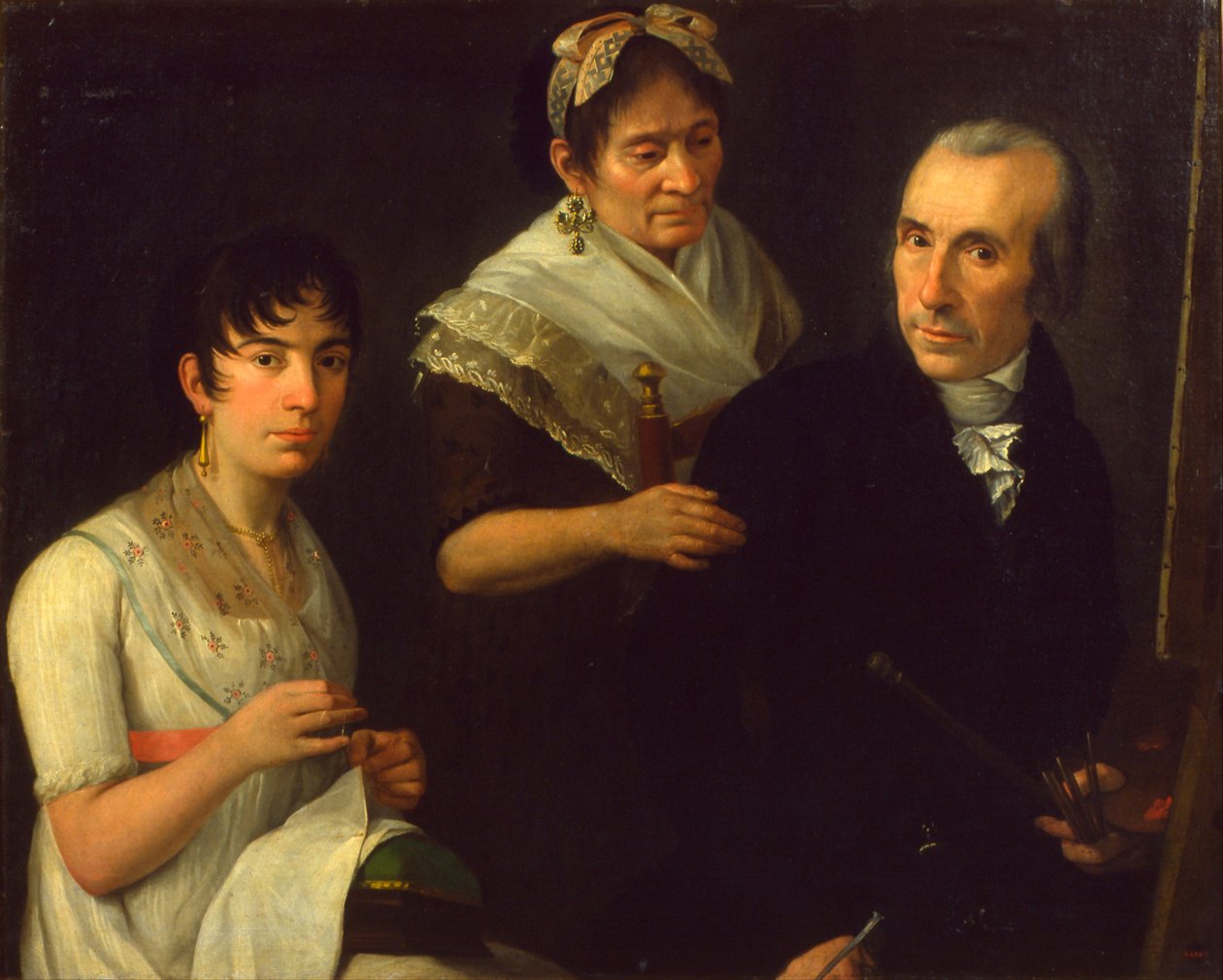 Ressamlar Ailesi by Francesc Lacoma i Sans