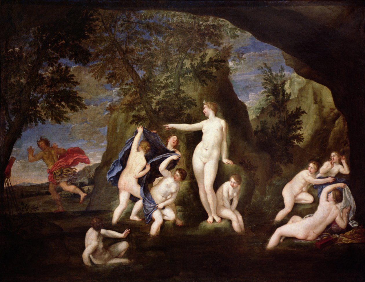 Diana ve Aktaeon by Francesco Albani