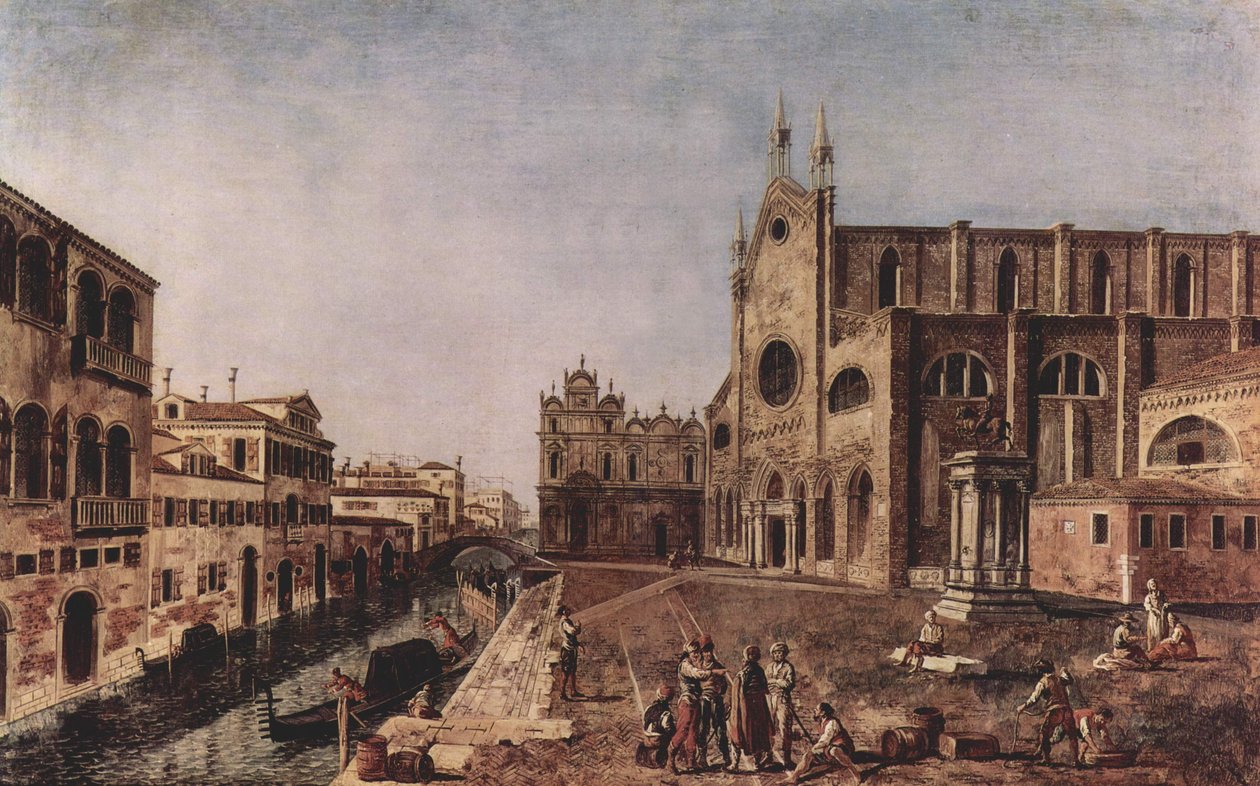 Campo santi Giovanni e Paolo, Venedik by Francesco Albotto