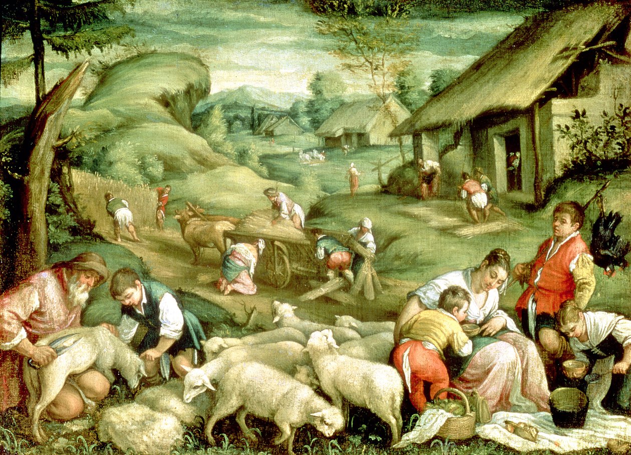 Yaz, 1570-80 (ayrıca bkz. 65685) by Francesco Bassano