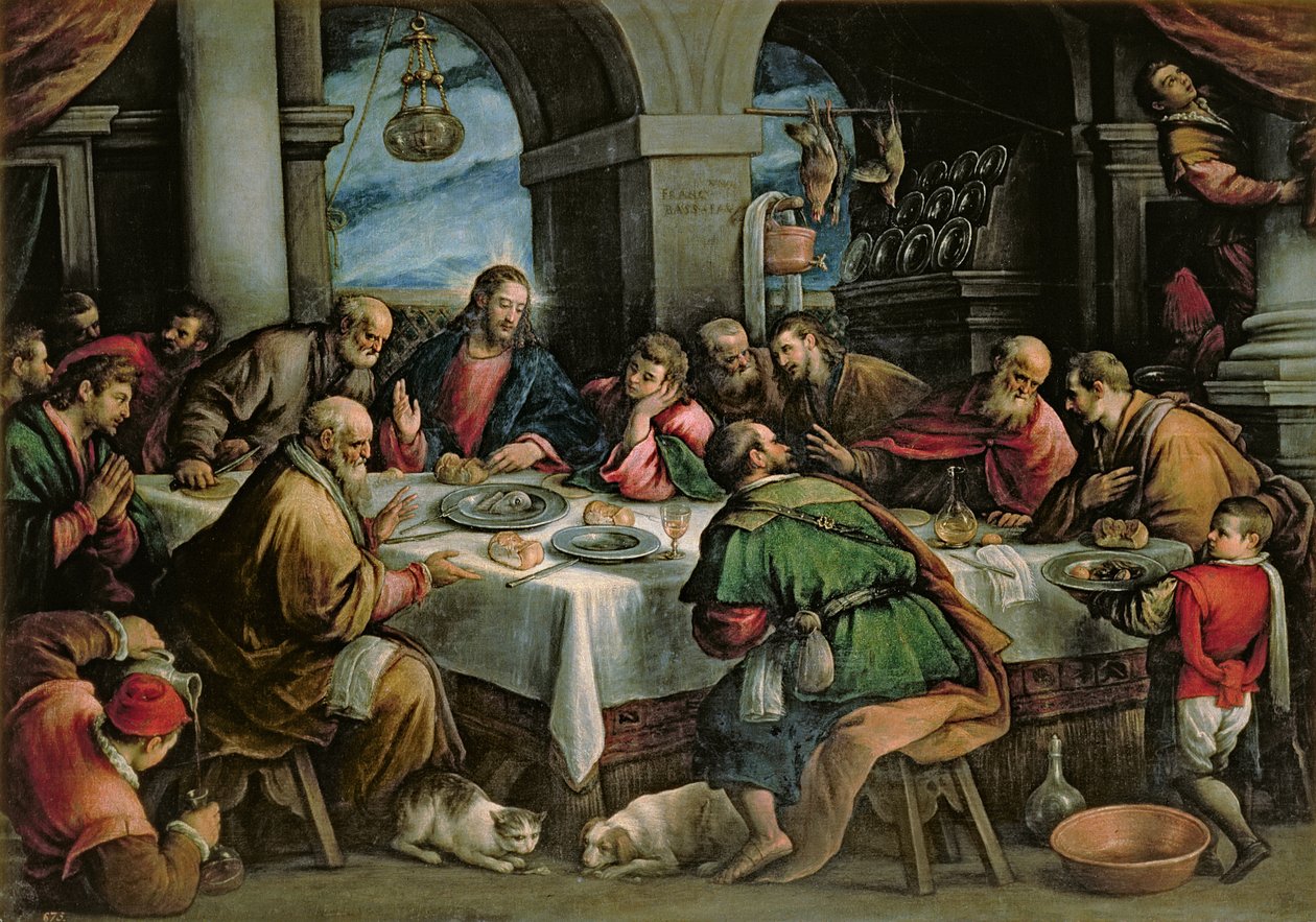 Son Akşam Yemeği by Francesco Bassano