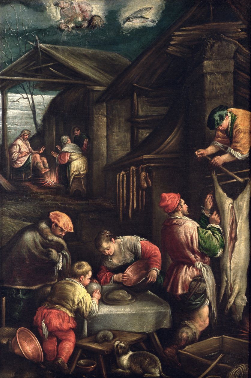 Kış (Kasap) c.1580 by Francesco Bassano