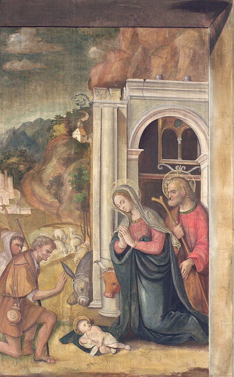 Çobanların Hayranlığı, 1517 by Francesco Casella
