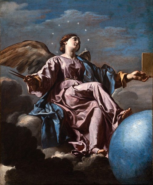 Astronomi Alegori Urania by Francesco Cozza