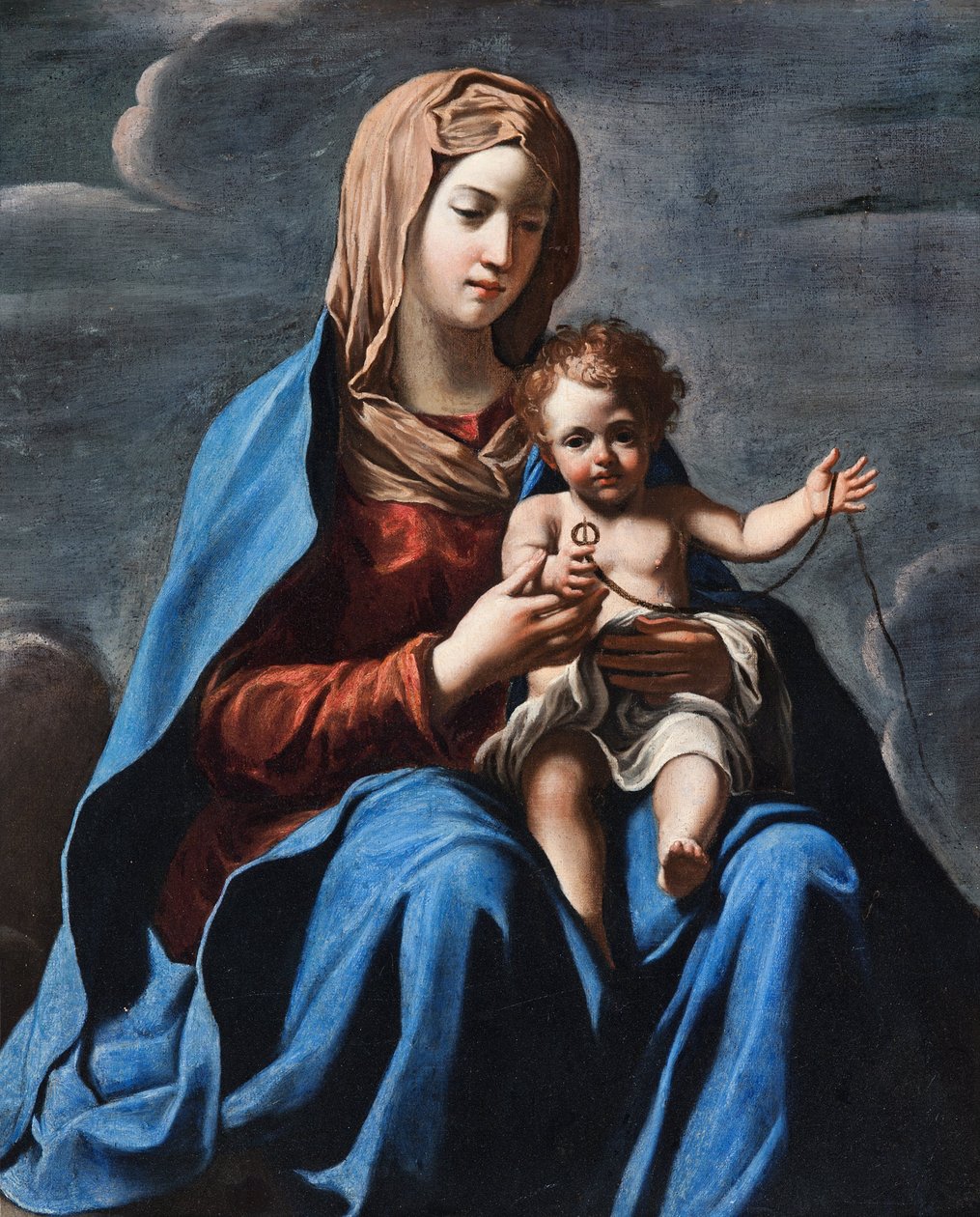 madonna ve çocuk by Francesco Cozza