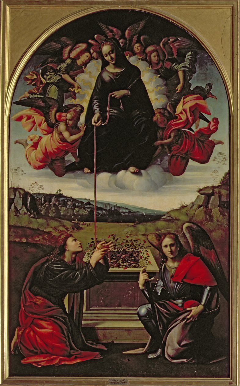 Kuşağın Madonna'sı by Francesco Granacci