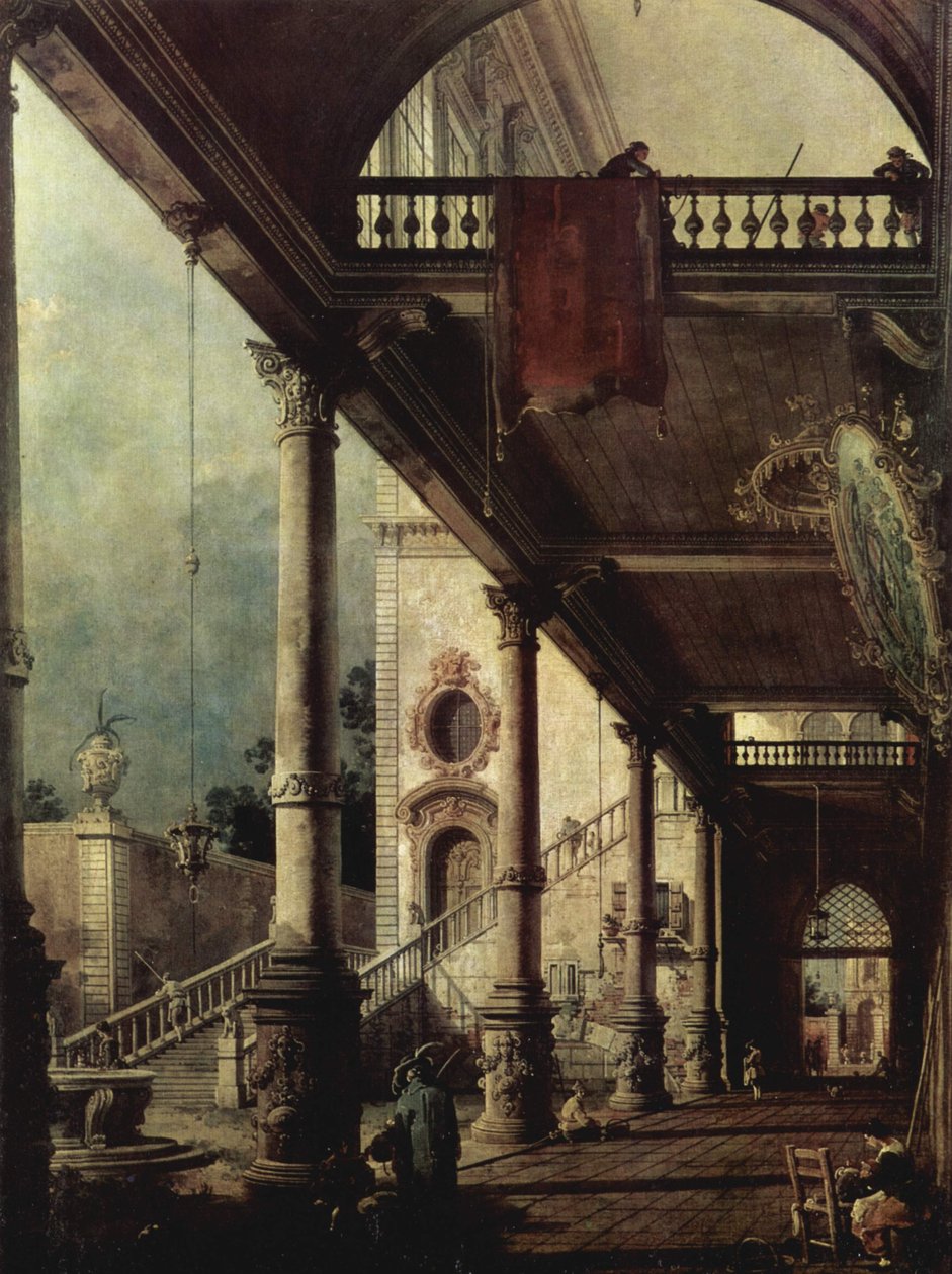 Çarşı by Francesco Guardi
