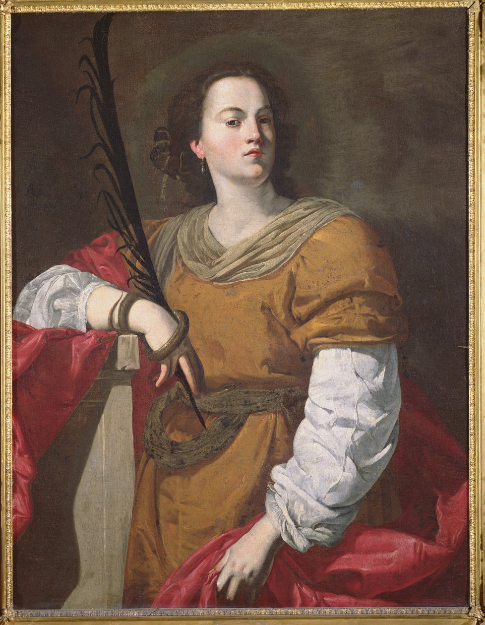 Şaşırtıcı St. Christina, 1637 by Francesco Guarino