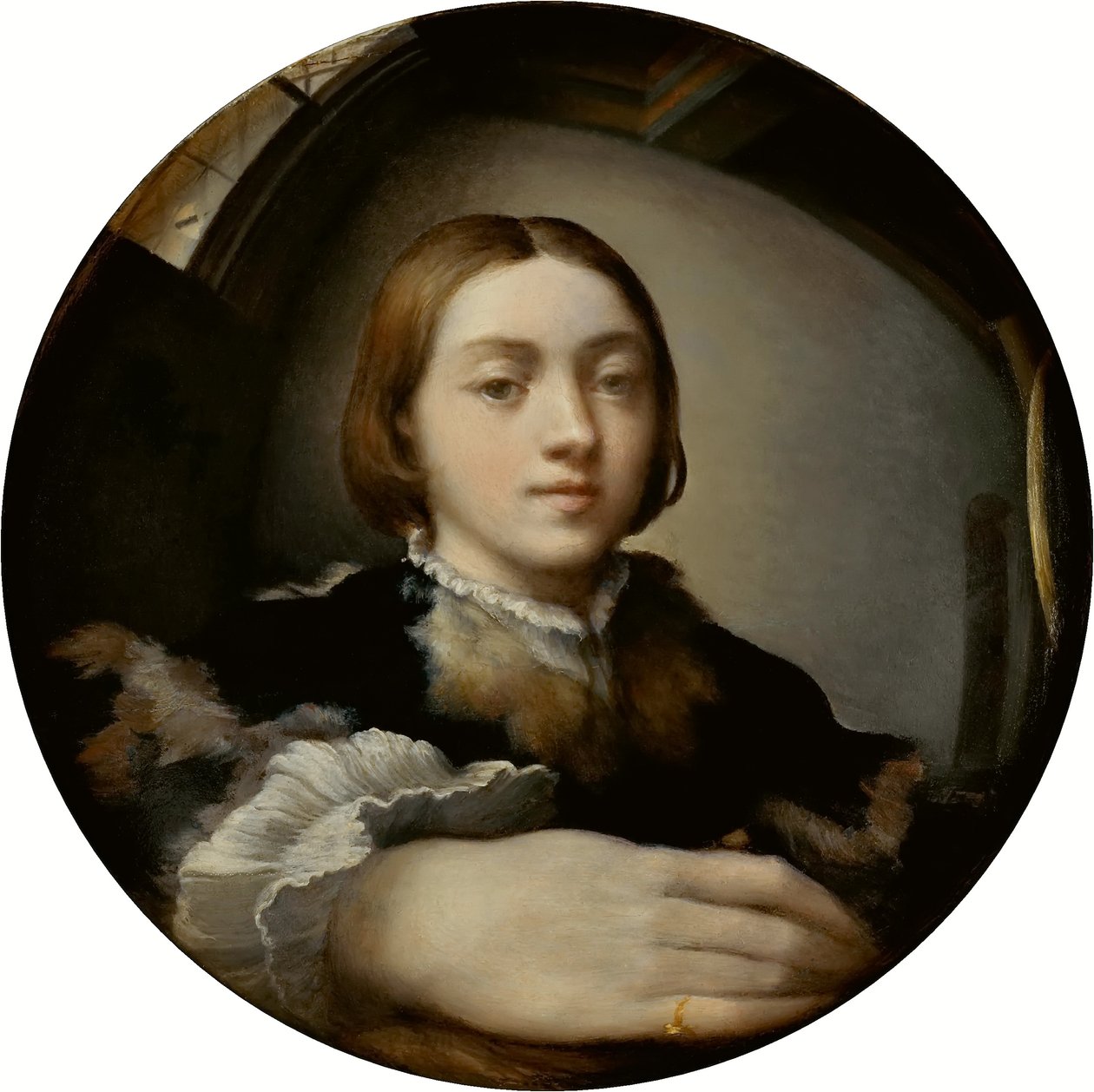 Yay oyma Amor by Parmigianino