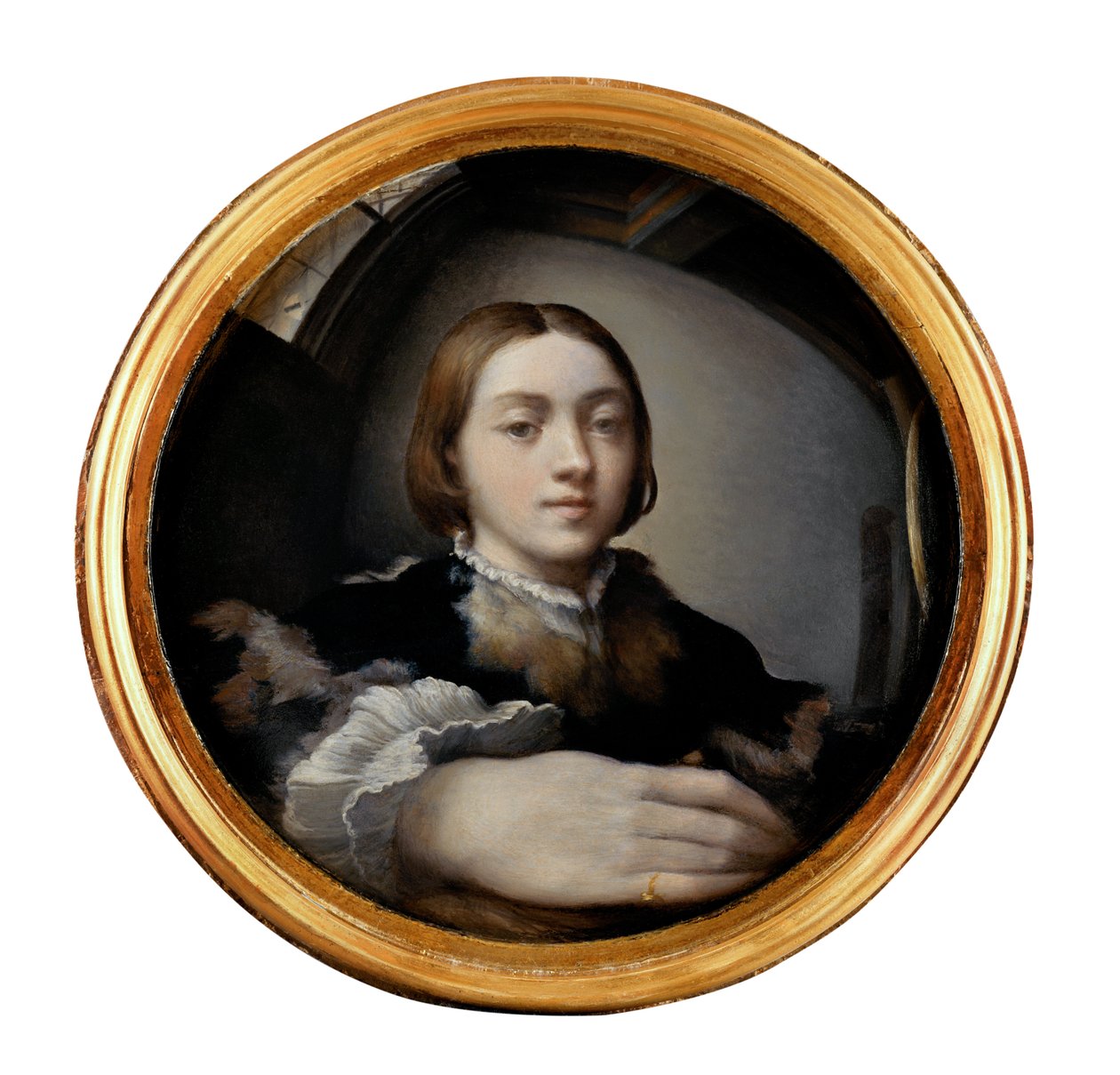 Dışbükey Aynada Otoportre by Parmigianino