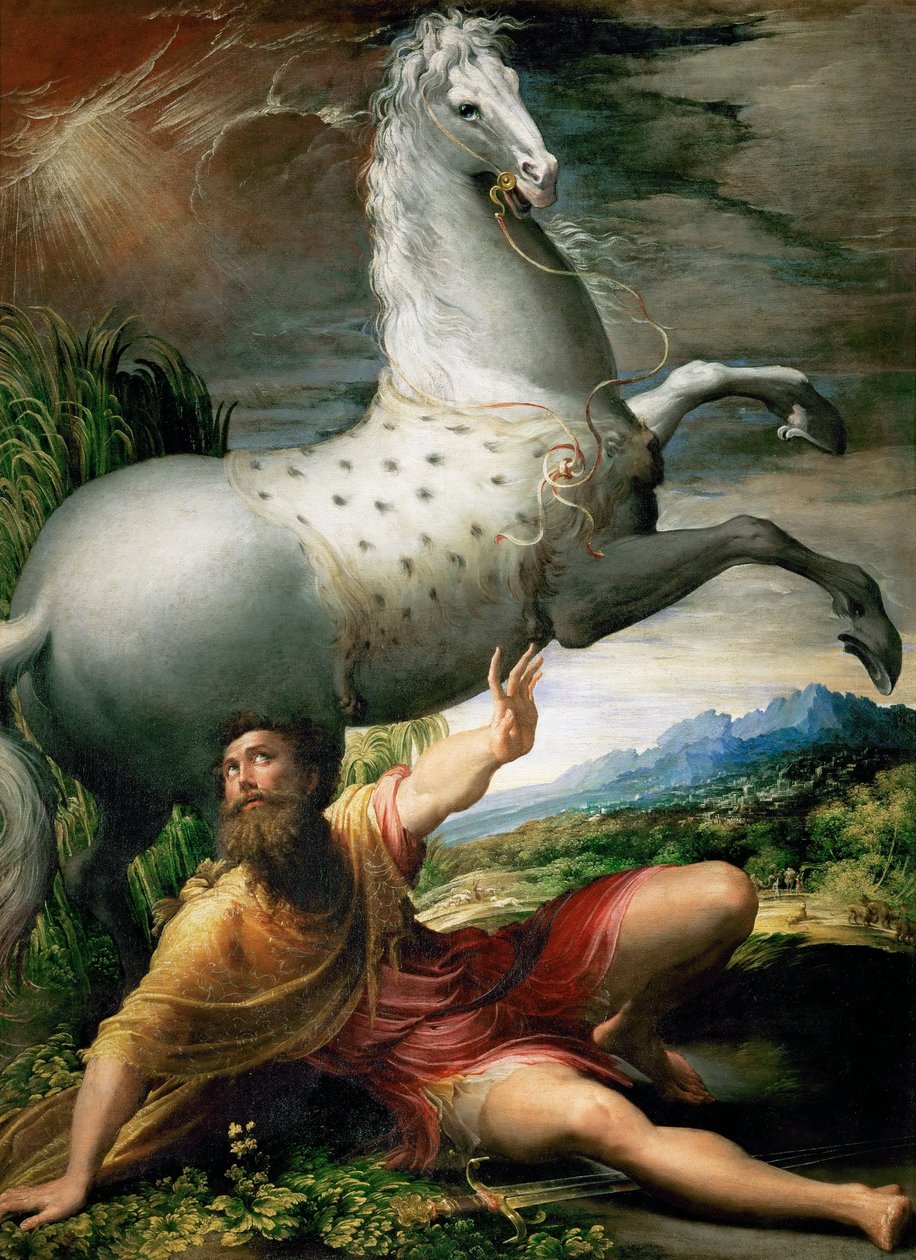 Dışbükey Aynada Otoportre by Parmigianino