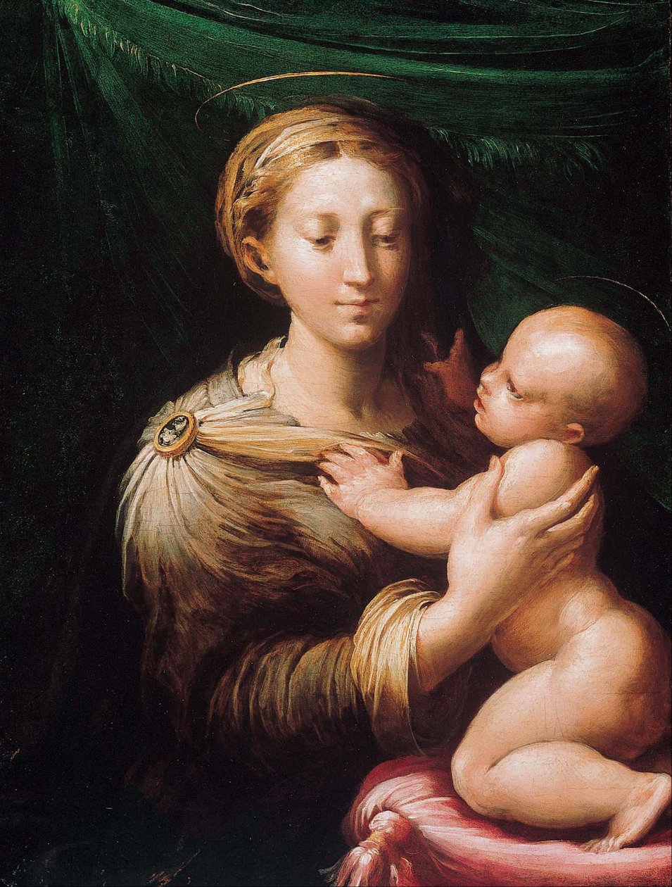 Madonna ve Çocuk by Parmigianino