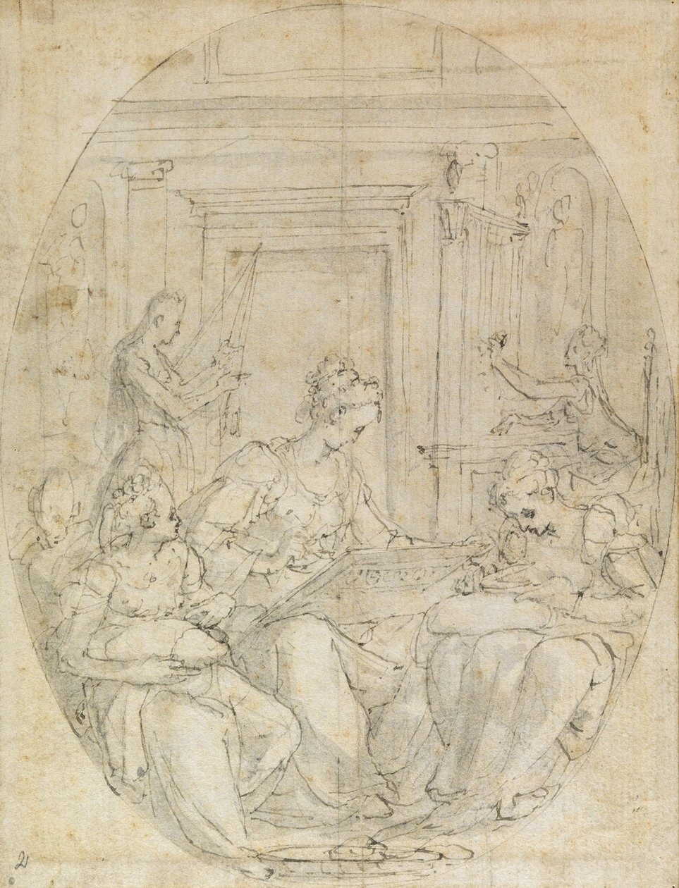 Kadınlar iş başında by Francesco Primaticcio