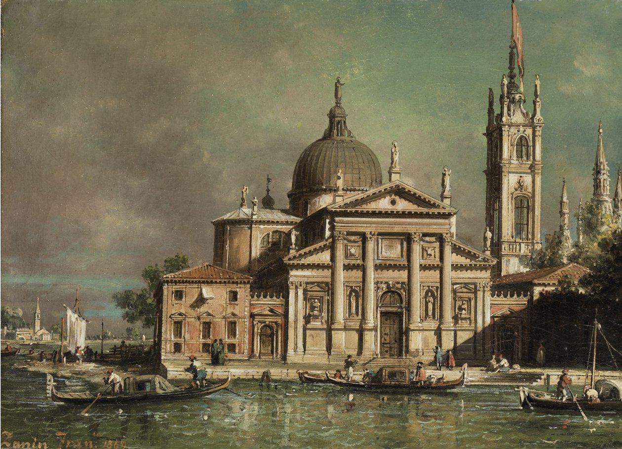 San Giorgio Maggiore Venedik manzarası by Francesco Zanin