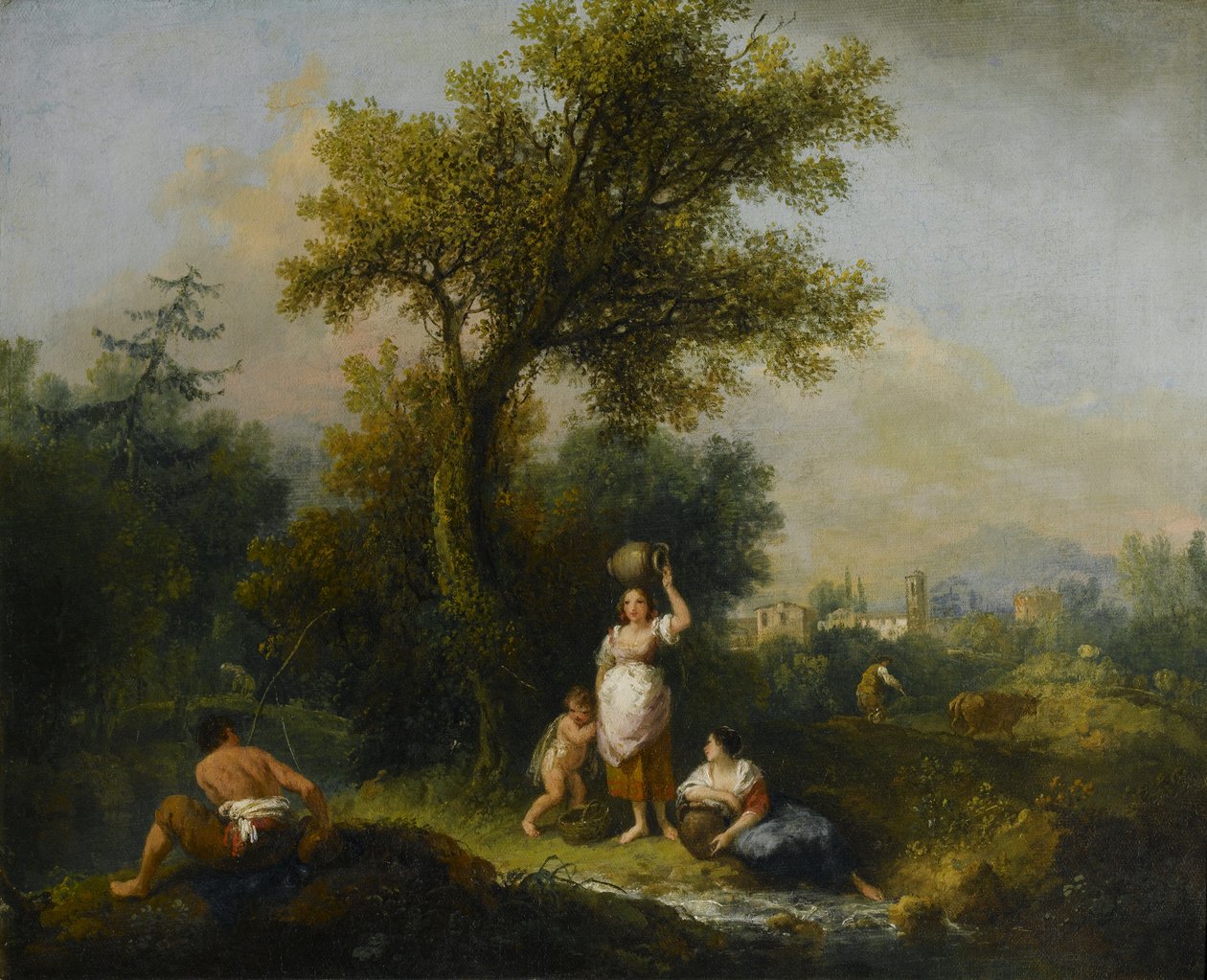 ಲ್ಯಾಂಡ್‌ಸ್ಕೇಪ್ ಟರ್ಕ್ by Francesco Zuccarelli