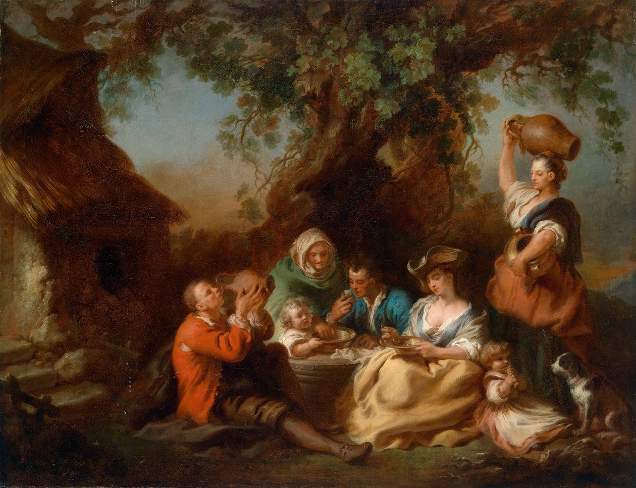 Kırsal kesimde kahvaltı by Francesco Zuccarelli