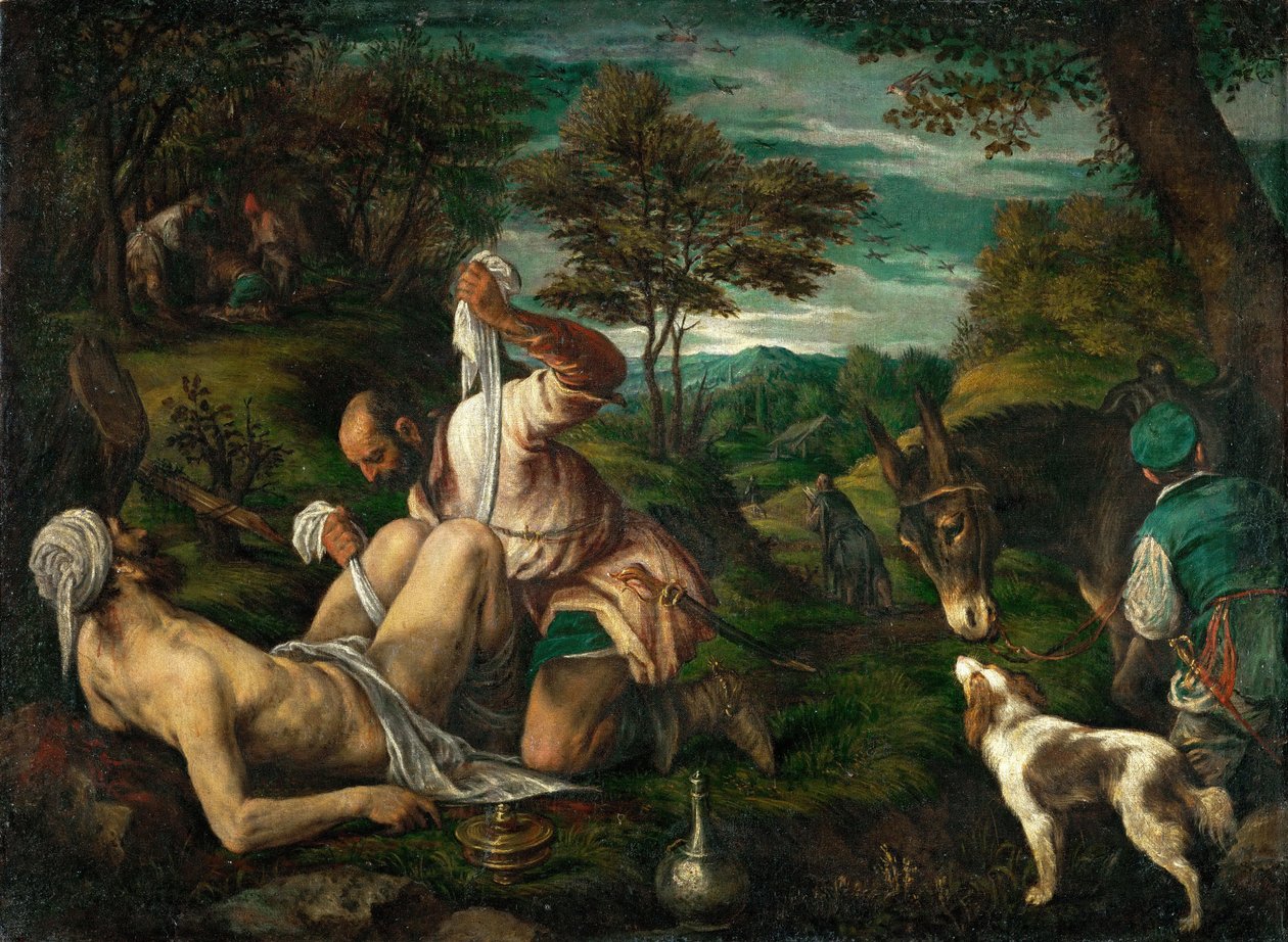 Le bon samaritain - İyi Samiriyeli