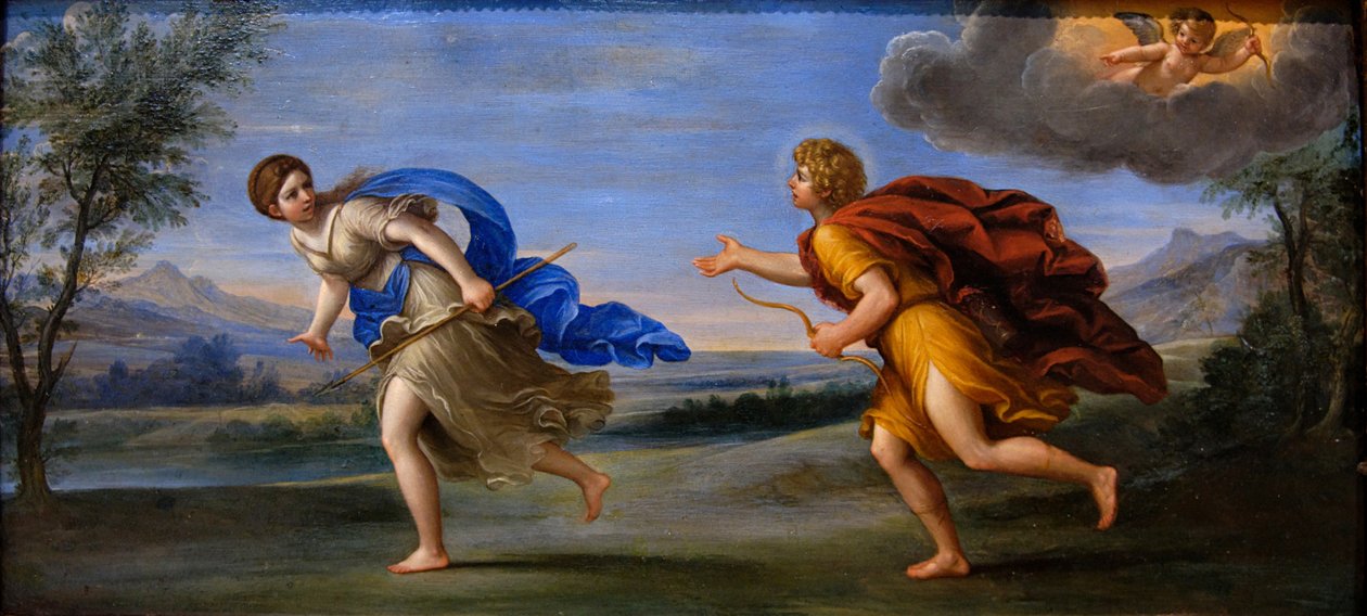 Apollo ve Daphne, c. 1615-1620 by Francesco Albani