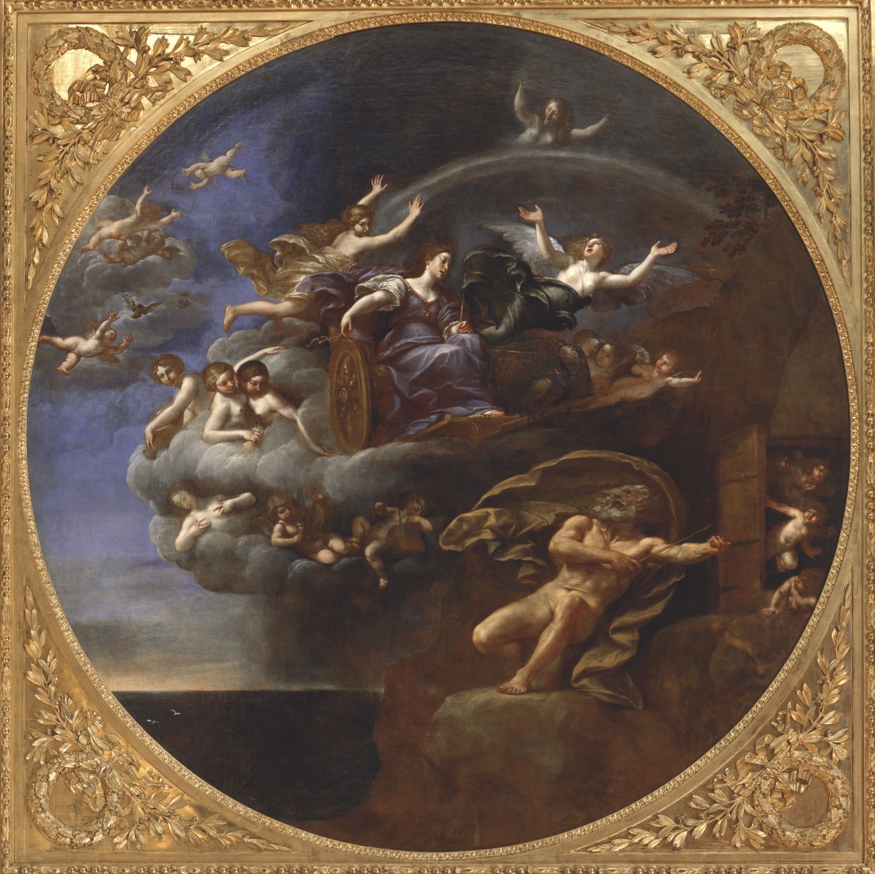 Hava Elementi, 1625-28 by Francesco Albani