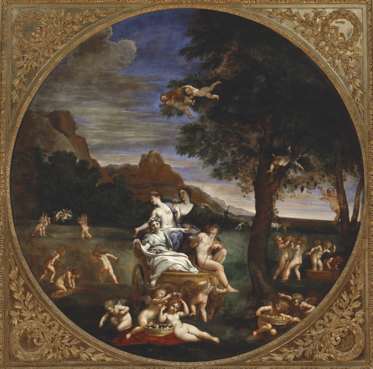 Dünya Elementi, 1625-28 by Francesco Albani