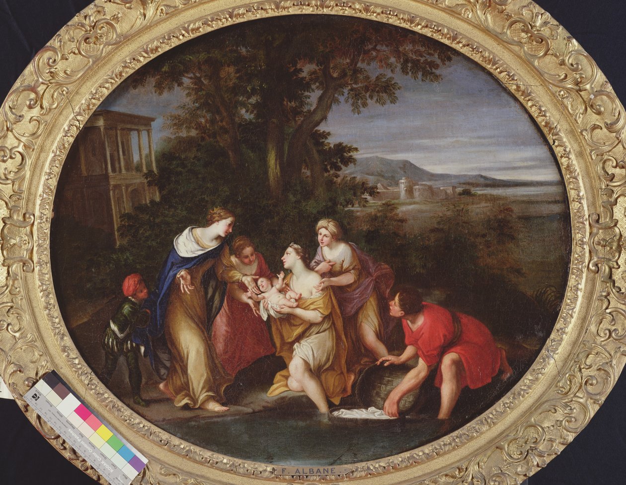 Musa Boğulmaktan Kurtuldu by Francesco Albani