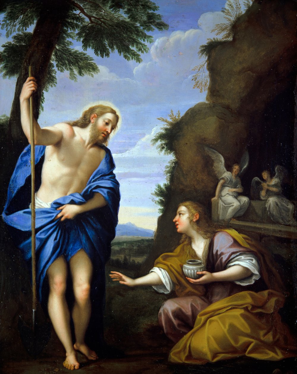Noli me tangere (tuval üzerine) by Francesco Albani