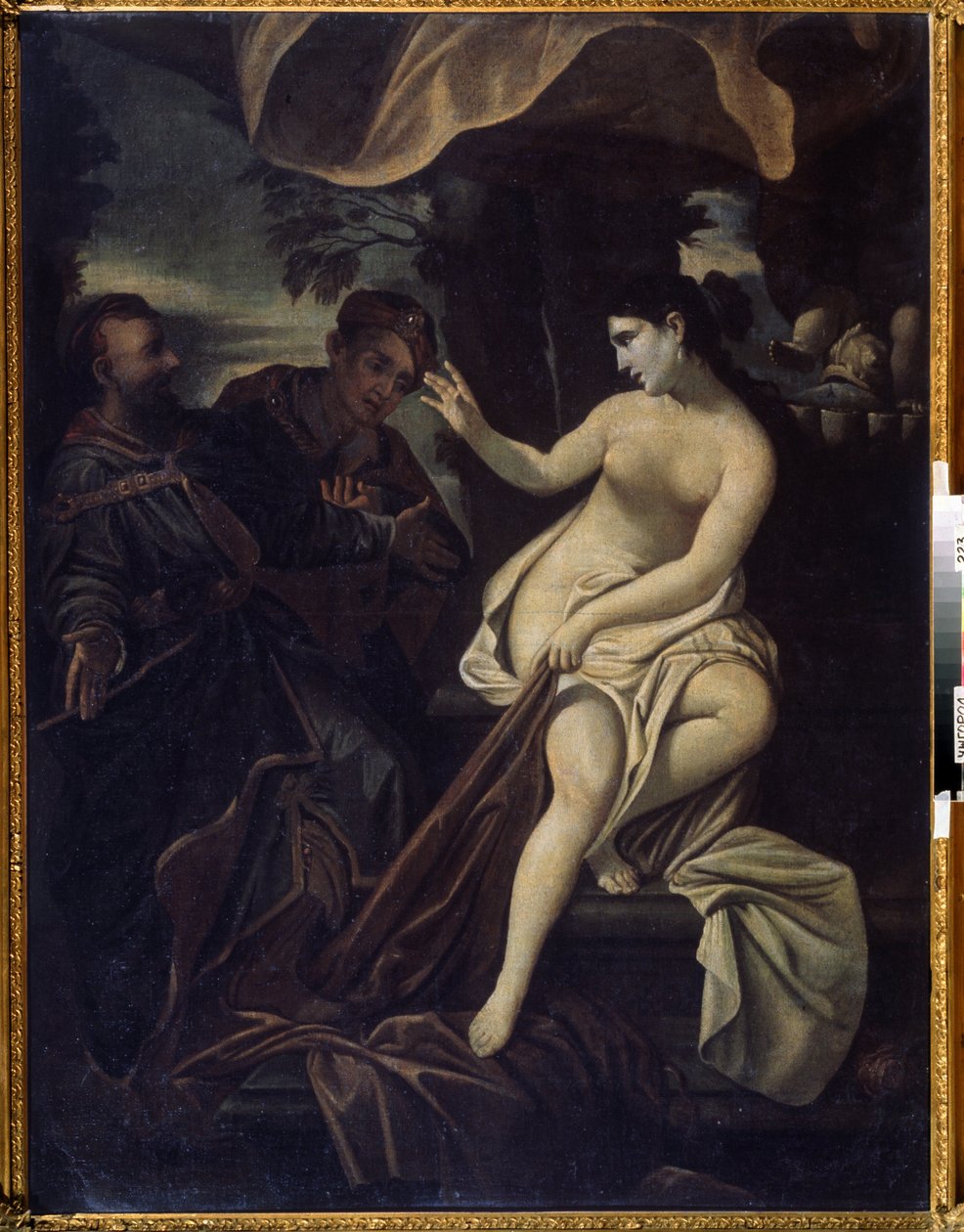 ""Suzanne ve Yaşlılar"" (Susanna ve Yaşlılar) Resmi Francesco Albani dit l