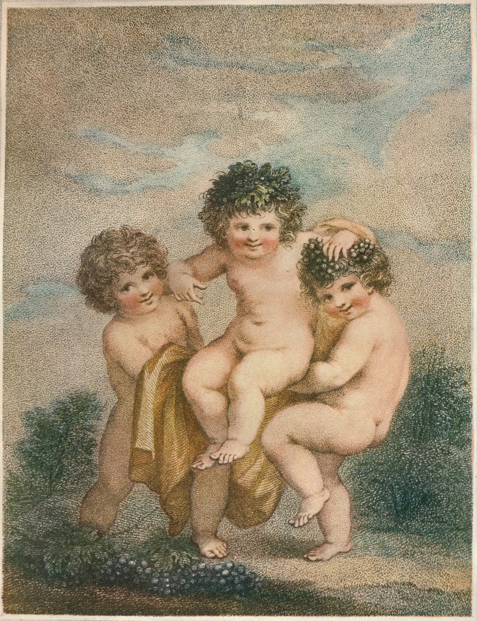 Bacchanels, 1903 by Francesco Bartolozzi
