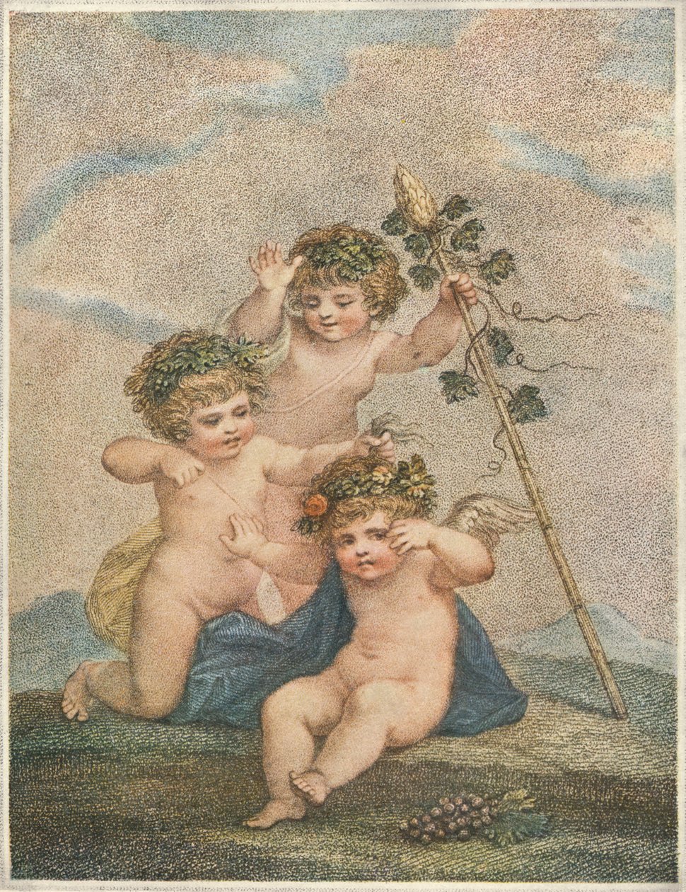 Aşk tanrısı, 1903 by Francesco Bartolozzi