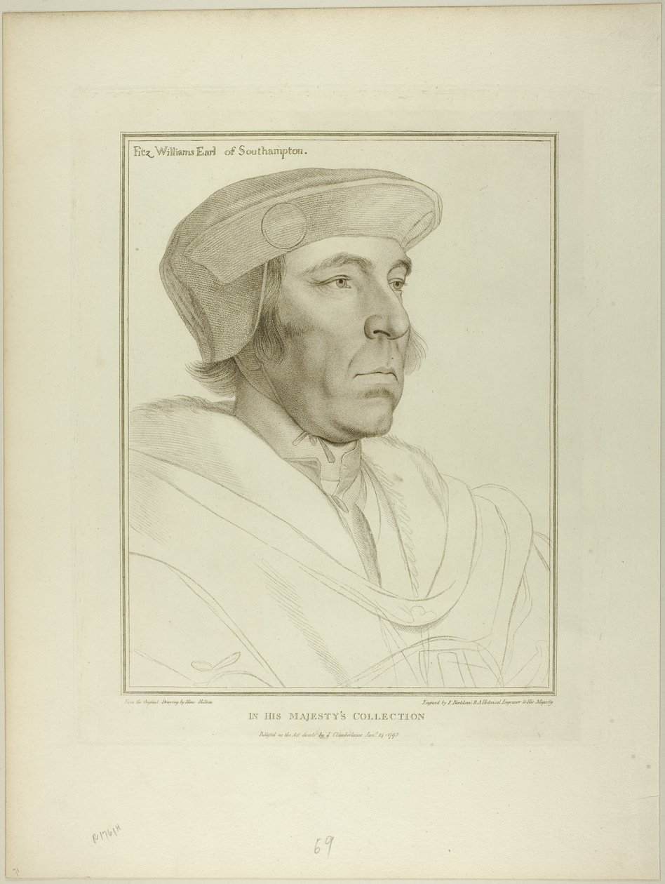 Fitz William, Southampton Kontu by Francesco Bartolozzi