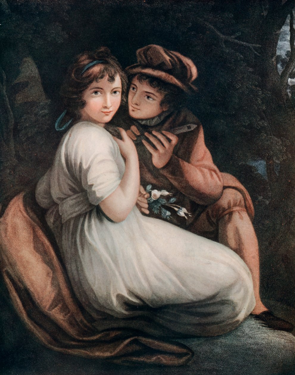 Henry ve Emma, 18. yüzyılın sonu ve 19. yüzyılın başı, 1912. by Francesco Bartolozzi