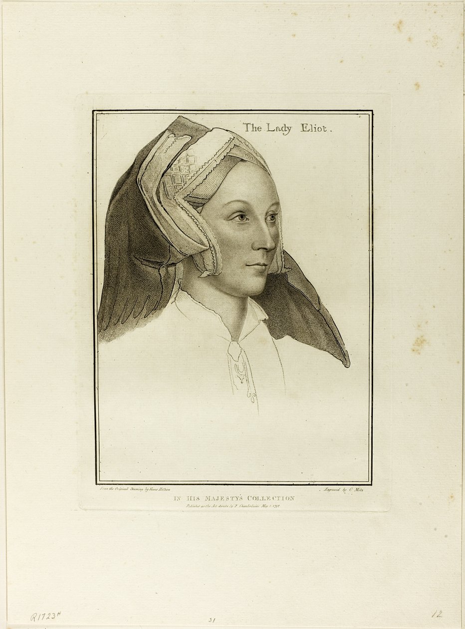 Leydi Elyot by Francesco Bartolozzi