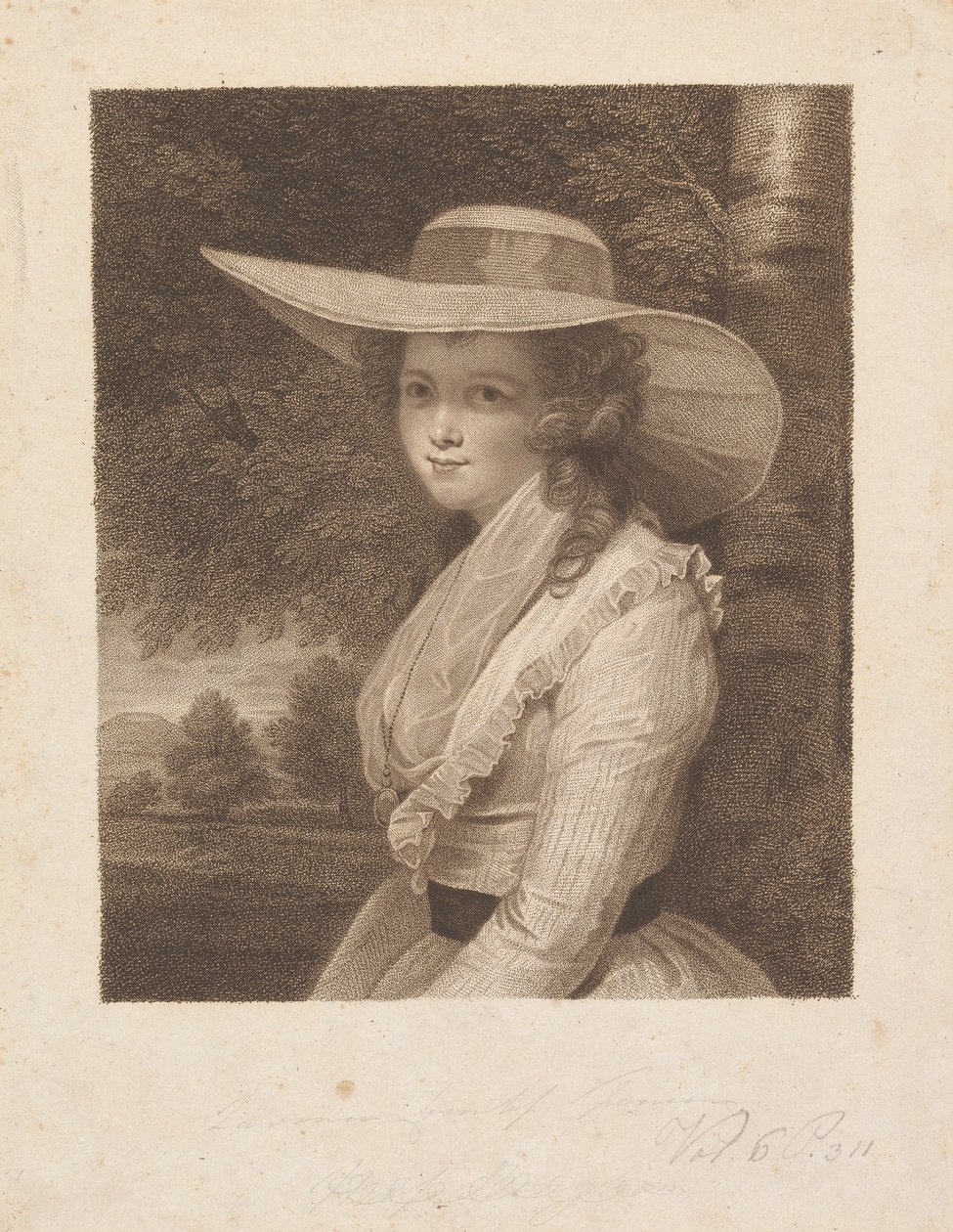 Lavinia Spencer (kızlık soyadı Bingham), Kontes Spencer by Francesco Bartolozzi