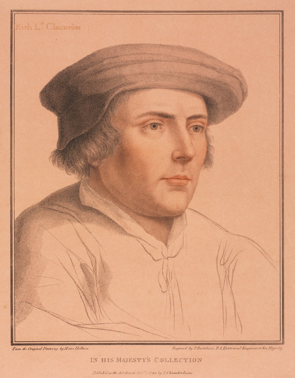 Lord Zengin, 1794. by Francesco Bartolozzi