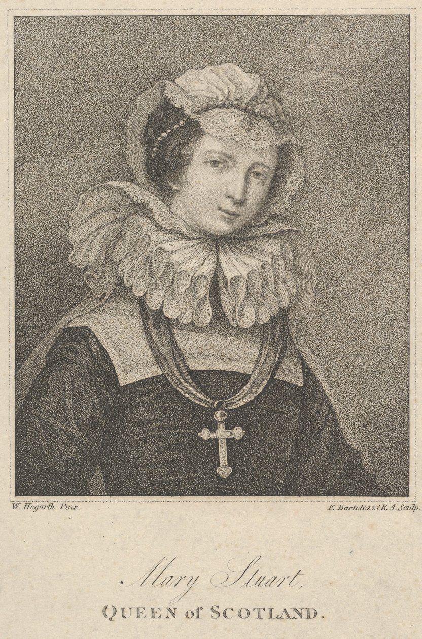 Mary, İskoç Kraliçesi, 12 Ocak 1803., 12 Ocak 1803. by Francesco Bartolozzi