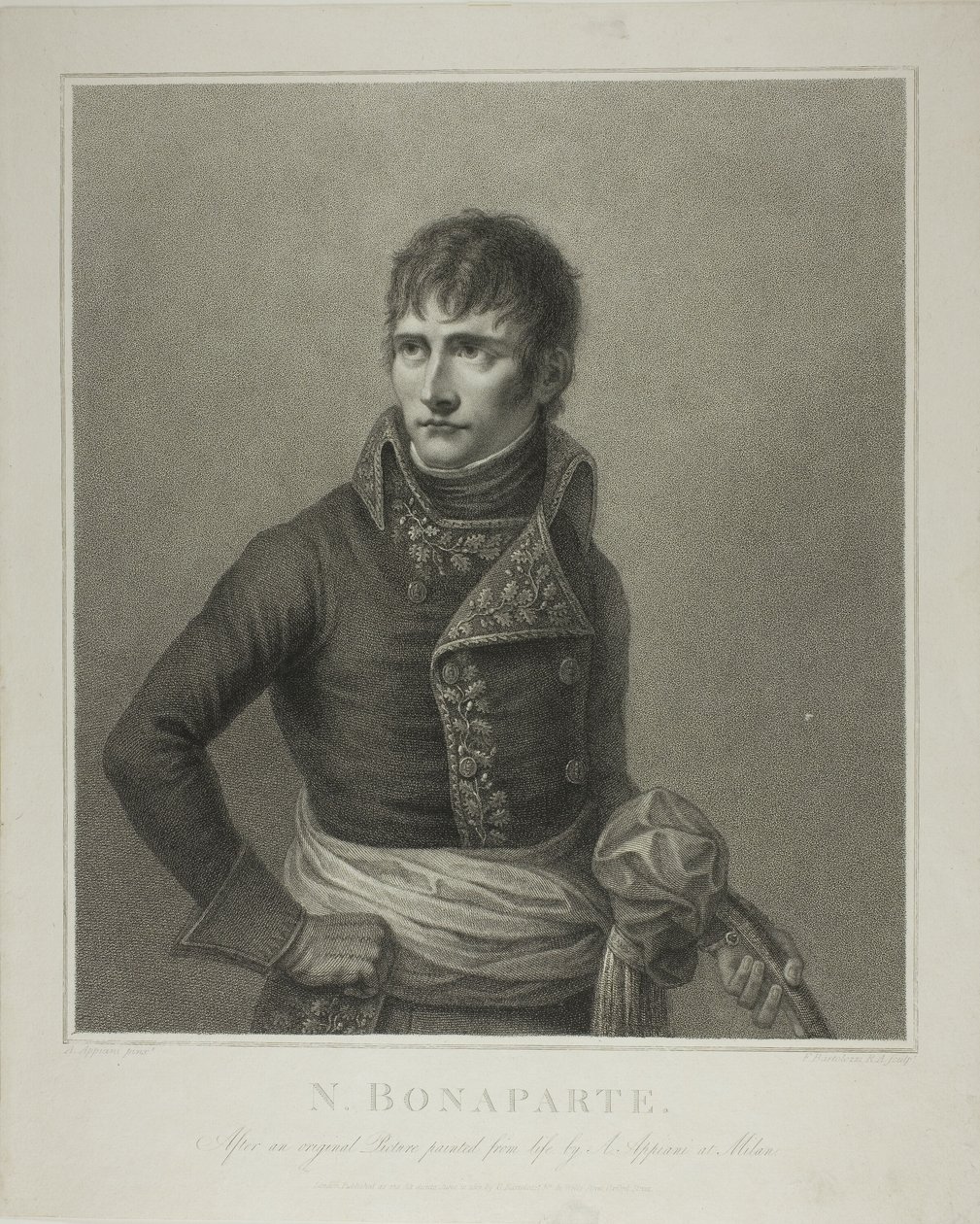 Napolyon Bonapart, Birinci Danışman by Francesco Bartolozzi