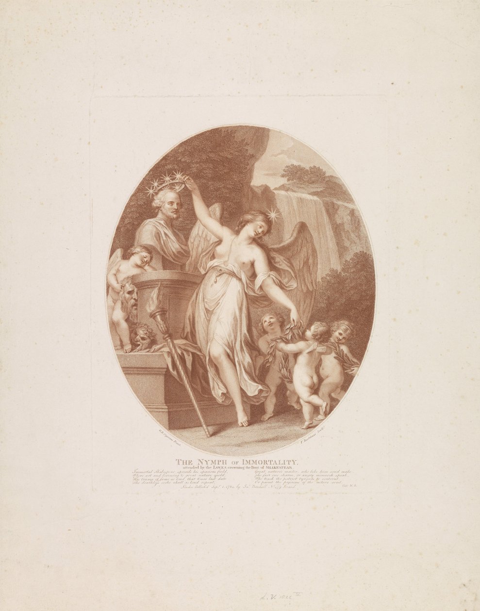 Ölümsüzlük Perisi Ölümsüzlük perisi (nesne üzerindeki başlık) Shakespeariana (dizi başlığı) by Francesco Bartolozzi