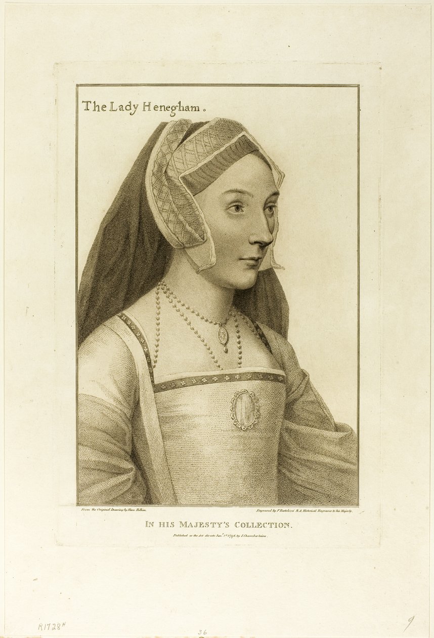 Leydi Henegham by Francesco Bartolozzi