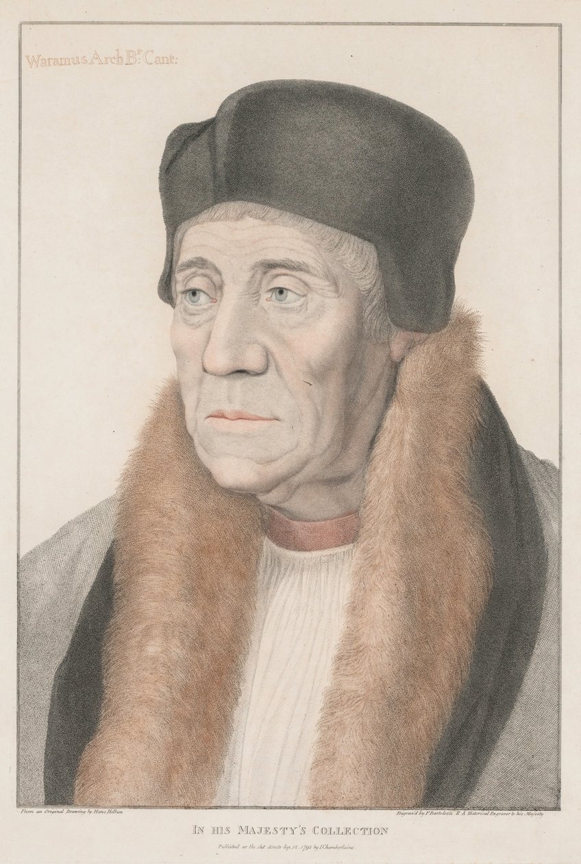 Canterbury Paramus Başpiskoposu, 1795. by Francesco Bartolozzi