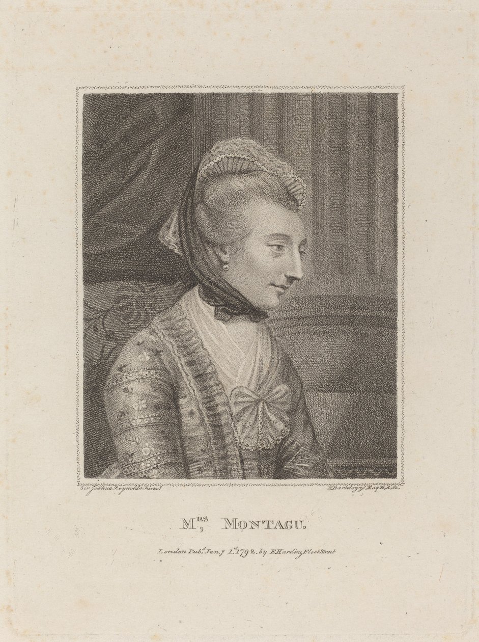 Bayan Montague by Francesco Bartolozzi after Sir Joshua Reynolds