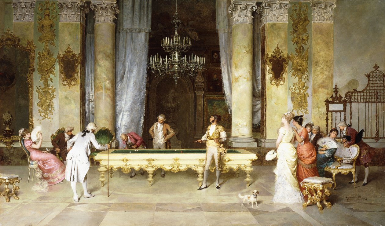 Bilardo Oyunu by Francesco Beda