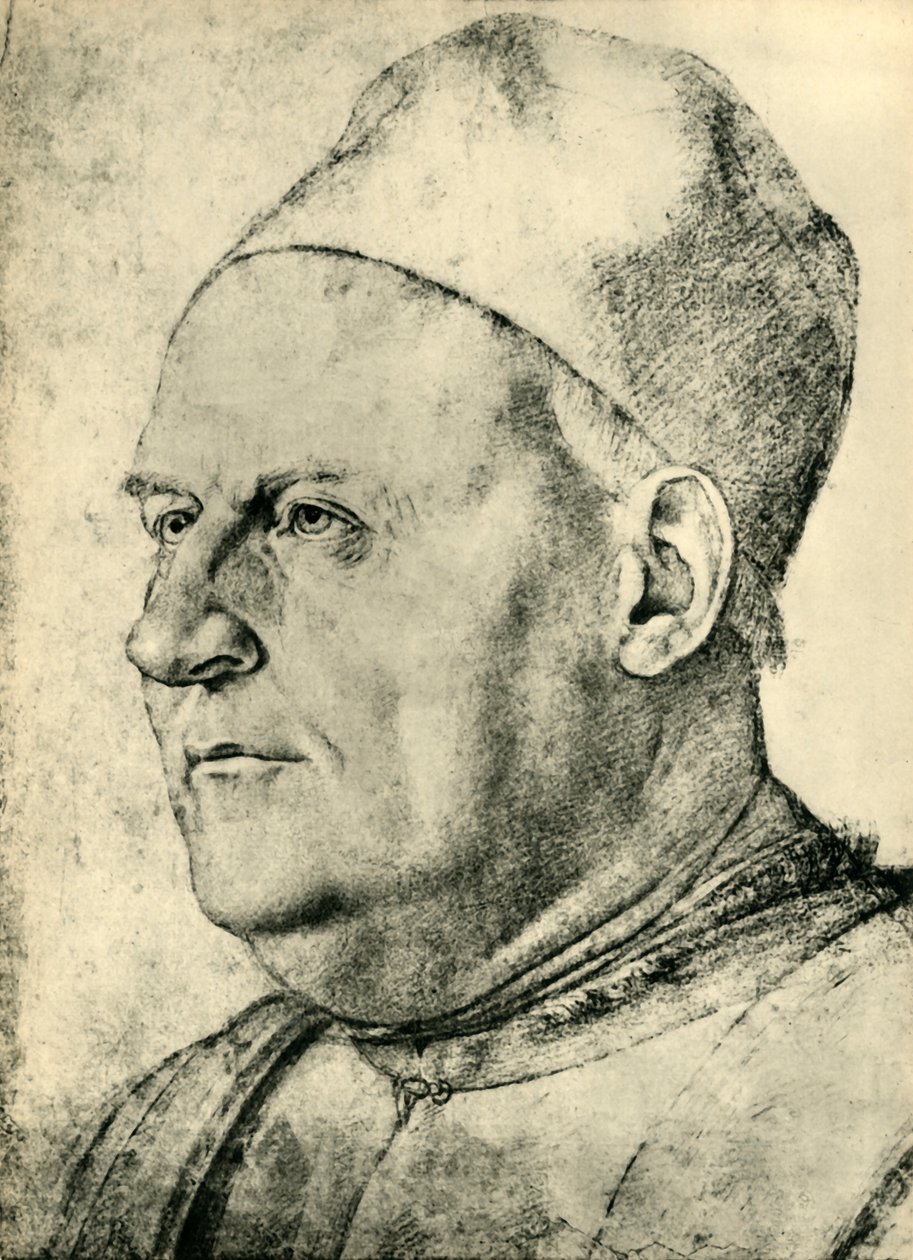 Venedikli bir senatörün portresi, 1487, 1943. by Francesco Bonsignori